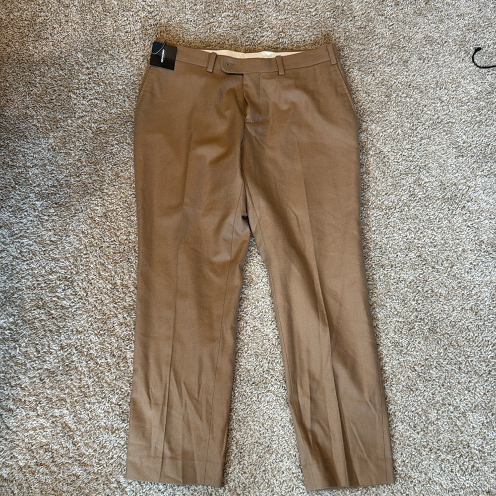 Indochino‎ soho brown wool Dress Pants